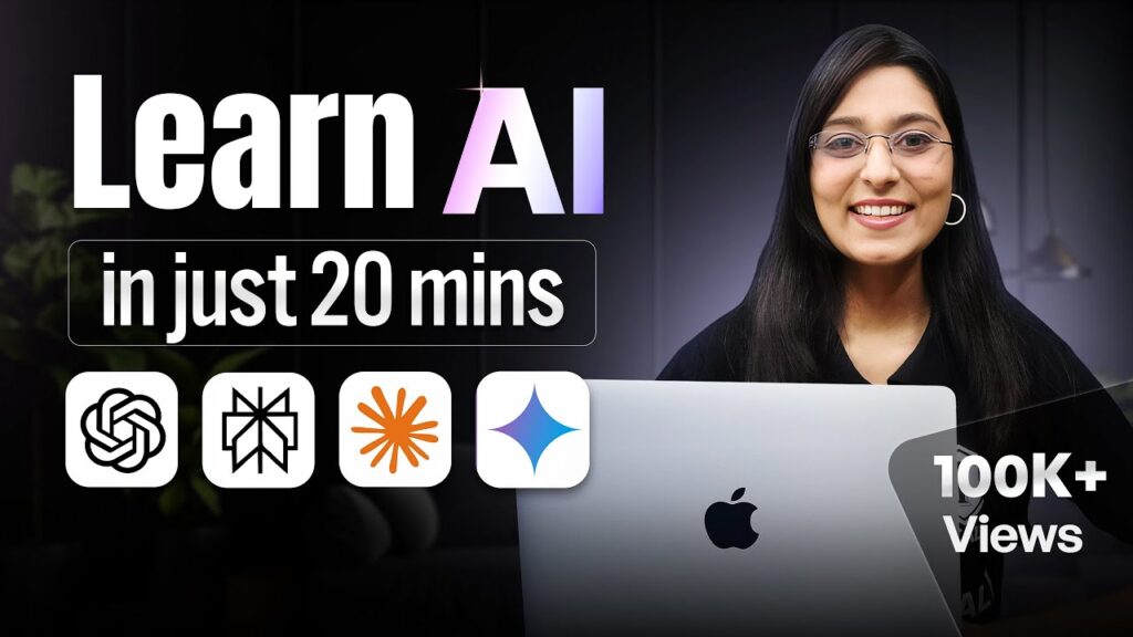 Learn AI in 20 Minutes for Beginners (2026 Guide)