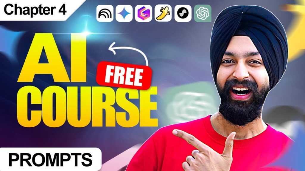 Free AI COURSE for Beginners – Class 4 - PROMPTS - Explained Easy #course #ai