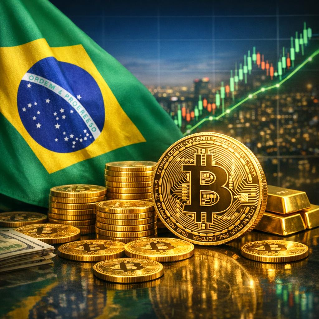 Brazil Revives Strategic Bitcoin Reserve Plan Targeting Purchase Of Up To 1 Million BTC Bitcoin